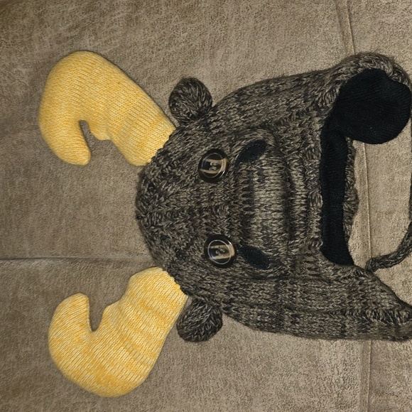 Moose with Anlters Youth Hat - Picture 2 of 7